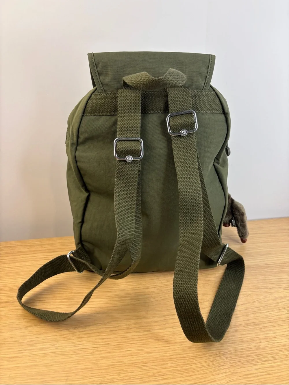 Kipling Queenie Small Backpack in the color Jaded Green Tonal NWOT‎